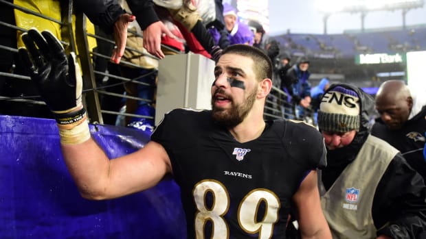 Ravens tight end Mark Andrews
